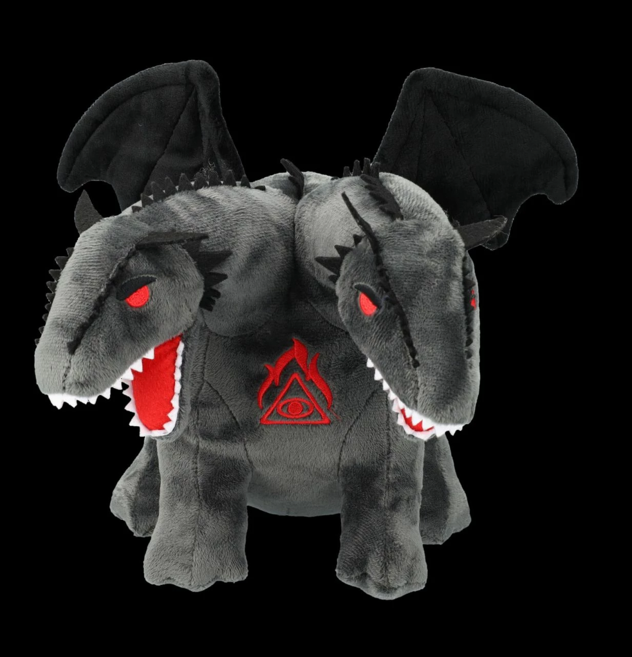 Plüschfigur - Zweiköpfiger Drache 3 Plüschfigur - Zweiköpfiger Drache