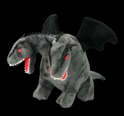 Plüschfigur - Zweiköpfiger Drache 15 Plüschfigur - Zweiköpfiger Drache -FIGUREN Verkäufe FS24867 Pluschfigur zweikopfiger Drache 2 1280x1280