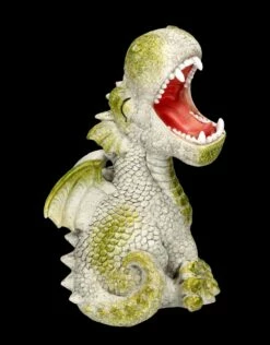 Gartenfigur Drache Gähnt - Bin Ich Müde