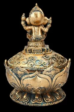 Schatulle - Lotus Mit Ganesha 14 Schatulle - Lotus Mit Ganesha -FIGUREN Verkäufe FS25486 Schatulle Lotus mit Ganesha 6 1280x1280