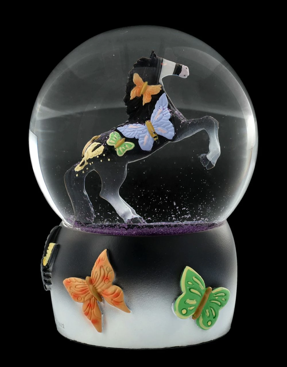 Schneekugel Pferd - Black Beauty 7 Schneekugel Pferd - Black Beauty – Bild 5