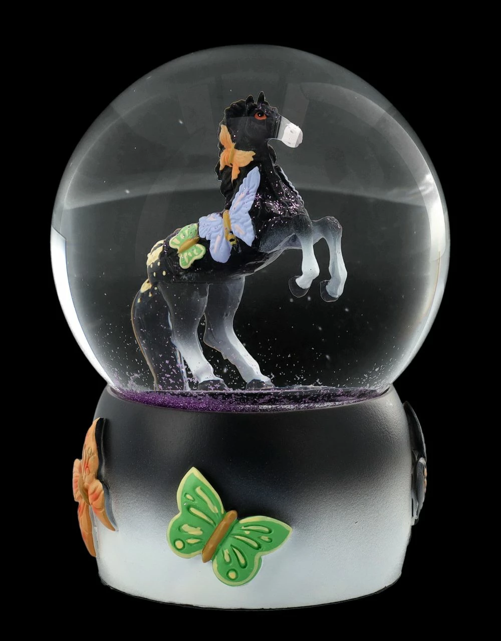 Schneekugel Pferd - Black Beauty 9 Schneekugel Pferd - Black Beauty – Bild 7