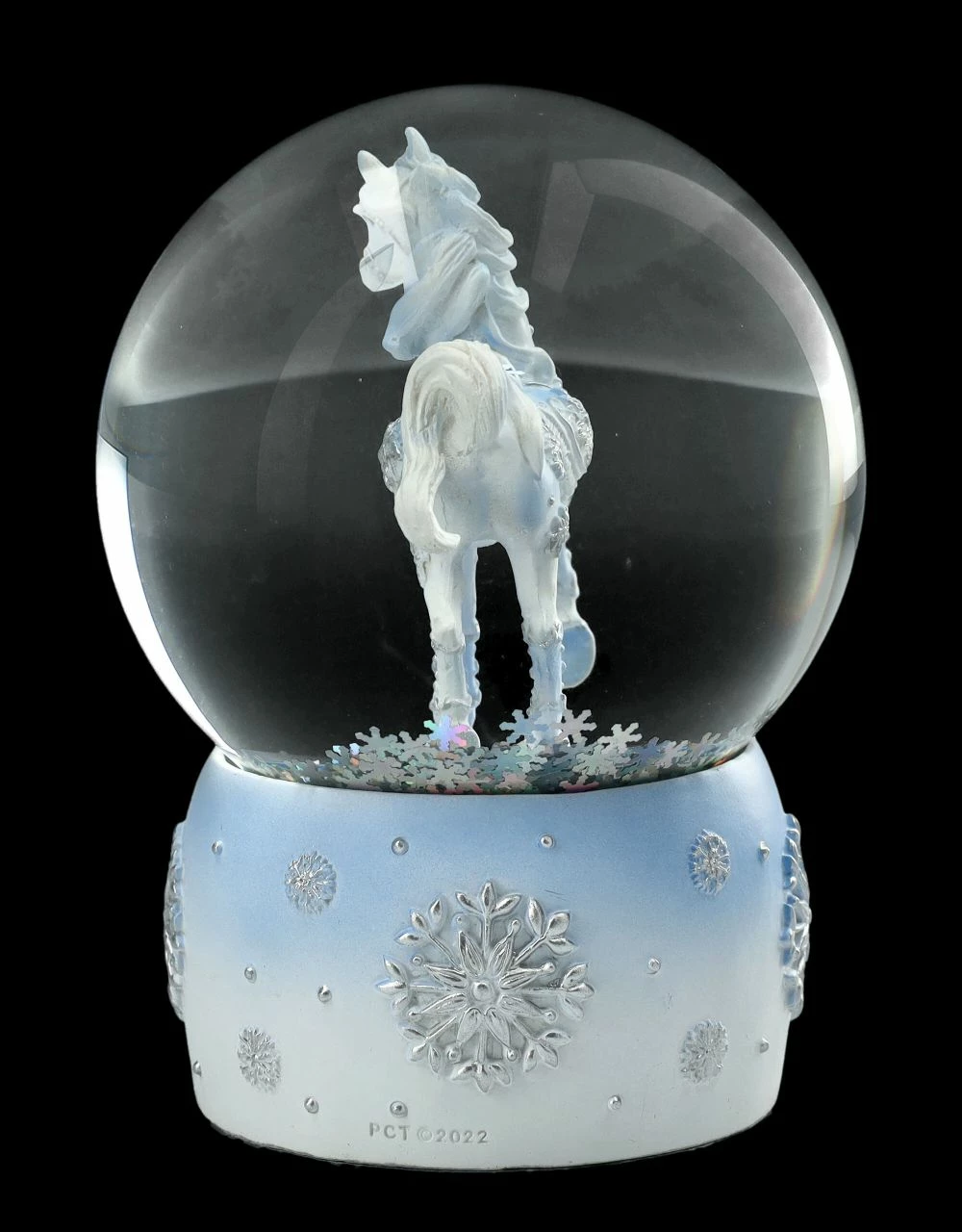 Schneekugel Pferd - Snow Crystal 8 Schneekugel Pferd - Snow Crystal – Bild 6