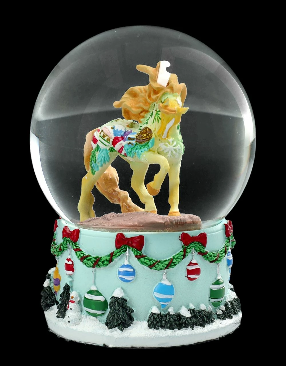 Schneekugel Pferd - Vintage Christmas 5 Schneekugel Pferd - Vintage Christmas – Bild 3