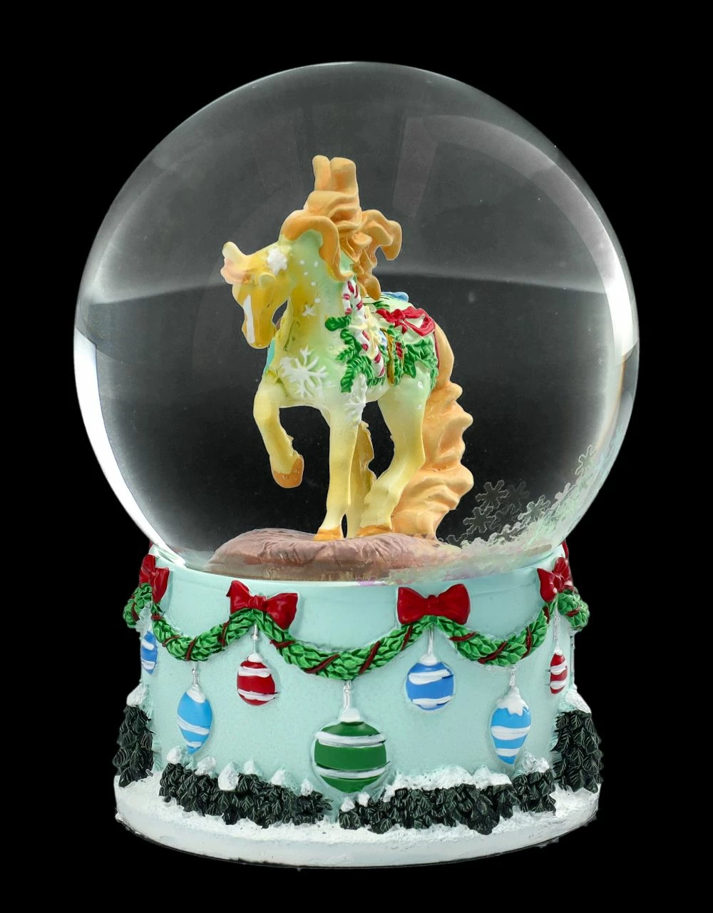 Schneekugel Pferd - Vintage Christmas 9 Schneekugel Pferd - Vintage Christmas – Bild 7