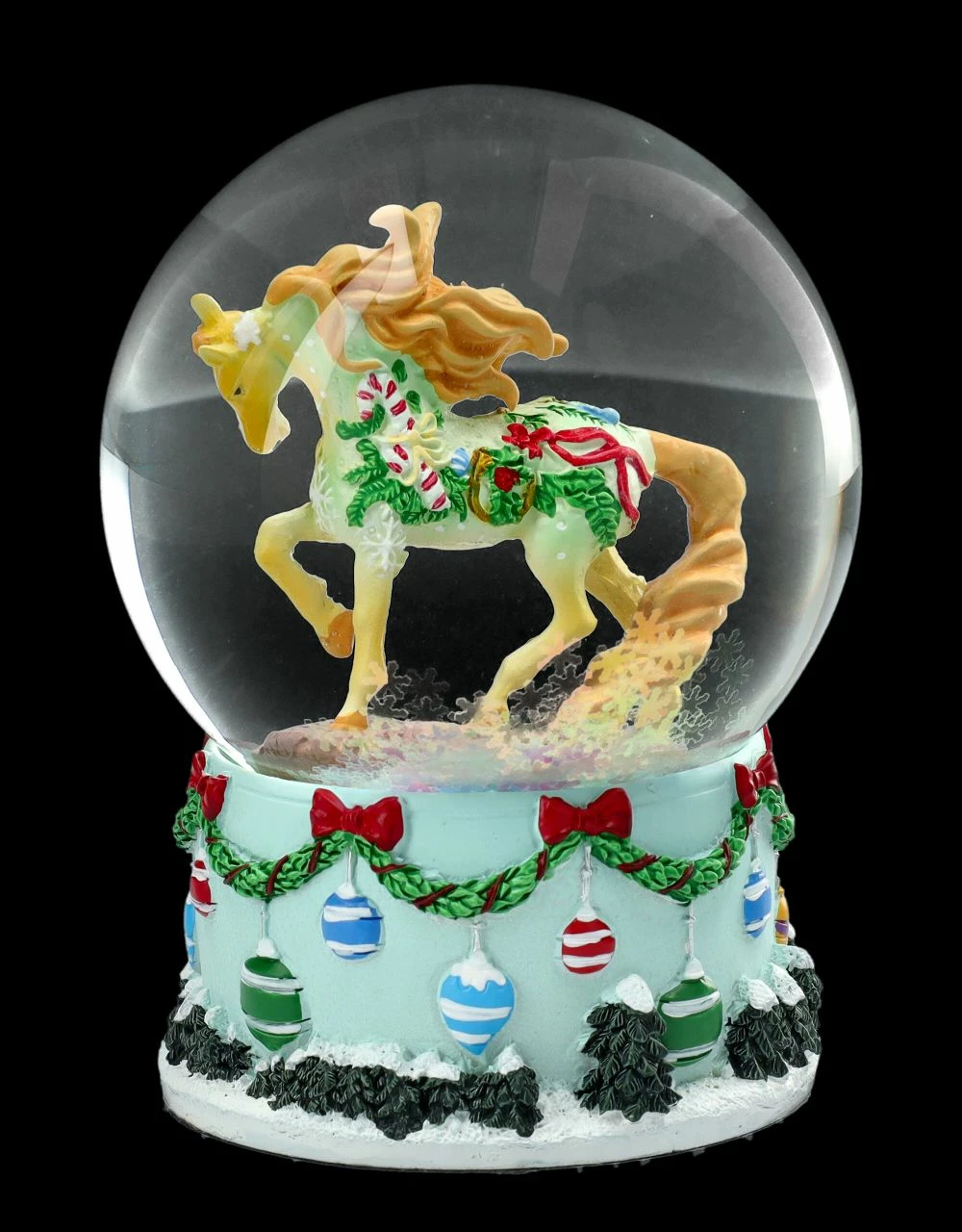 Schneekugel Pferd - Vintage Christmas 7 Schneekugel Pferd - Vintage Christmas – Bild 5