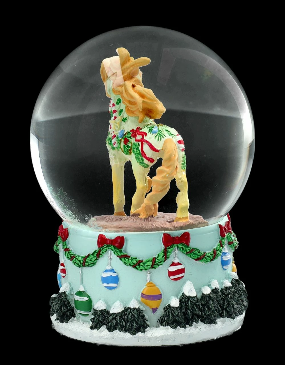 Schneekugel Pferd - Vintage Christmas 8 Schneekugel Pferd - Vintage Christmas – Bild 6