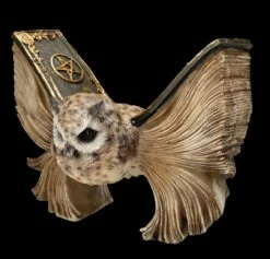 Eulen Figur Braun - Botschafterin Mit Buchflügeln -FIGUREN Verkäufe FS25623 Eulen Figur braun Botschafter mit Buchfl geln 2 1280x1280