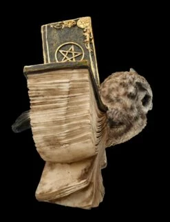 Eulen Figur Braun - Botschafterin Mit Buchflügeln -FIGUREN Verkäufe FS25623 Eulen Figur braun Botschafter mit Buchfl geln 8 1280x1280