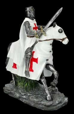 Tempelritter Figur Reitend Auf Pferd -FIGUREN Verkäufe FS25702 Tempeltitter Figur reitend auf Pferd 7 1280x1280