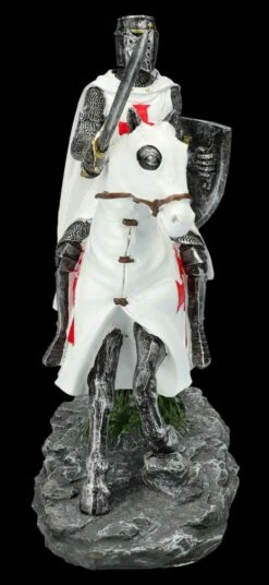 Tempelritter Figur Reitend Auf Pferd -FIGUREN Verkäufe FS25702 Tempeltitter Figur reitend auf Pferd 8 1280x1280