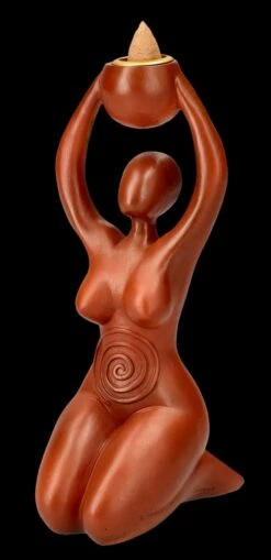 Rückfluss-Räucherhalter - Spiral Göttin Tribut 15 Rückfluss-Räucherhalter - Spiral Göttin Tribut -FIGUREN Verkäufe FS25752 R ckfluss R ucherhalter Spiral G ttin Tribut 2 1280x1280