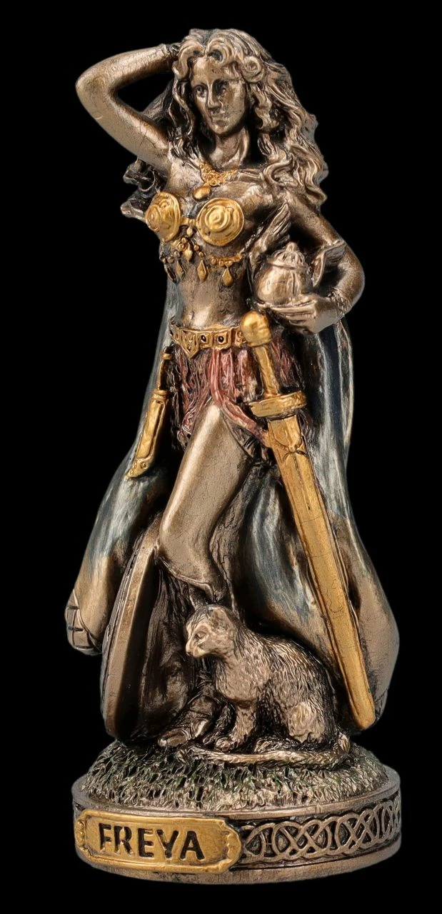 Freya Figur Klein - Germanische Göttin Der Liebe 4 Freya Figur Klein - Germanische Göttin Der Liebe – Bild 2