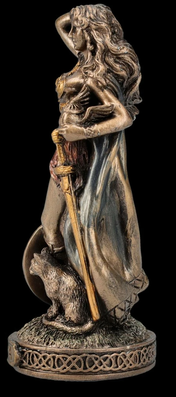 Freya Figur Klein - Germanische Göttin Der Liebe 6 Freya Figur Klein - Germanische Göttin Der Liebe – Bild 4