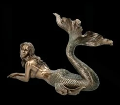 Meerjungfrau Figur - Liegend Bronziert Groß 12 Meerjungfrau Figur - Liegend Bronziert Groß -FIGUREN Verkäufe FS25817 Meerjungfrauen Figur Liegend bronziert gross 2 1280x1280