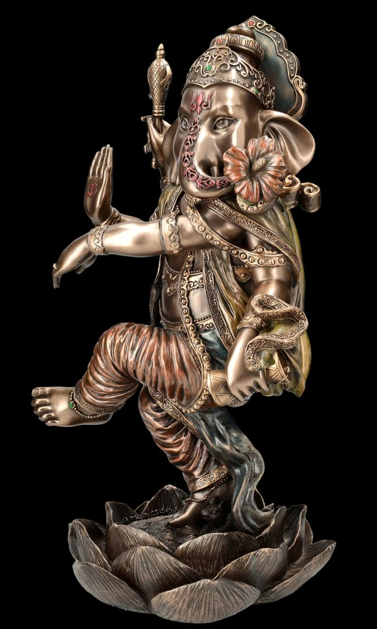 Ganesha Figur XL - Hinduistischer Gott Tanzend 5 Ganesha Figur XL - Hinduistischer Gott Tanzend – Bild 3