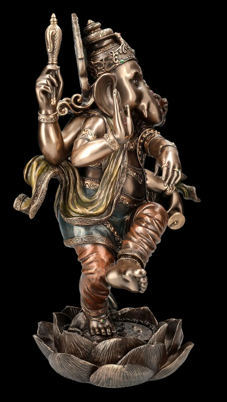 Ganesha Figur XL - Hinduistischer Gott Tanzend 8 Ganesha Figur XL - Hinduistischer Gott Tanzend – Bild 6