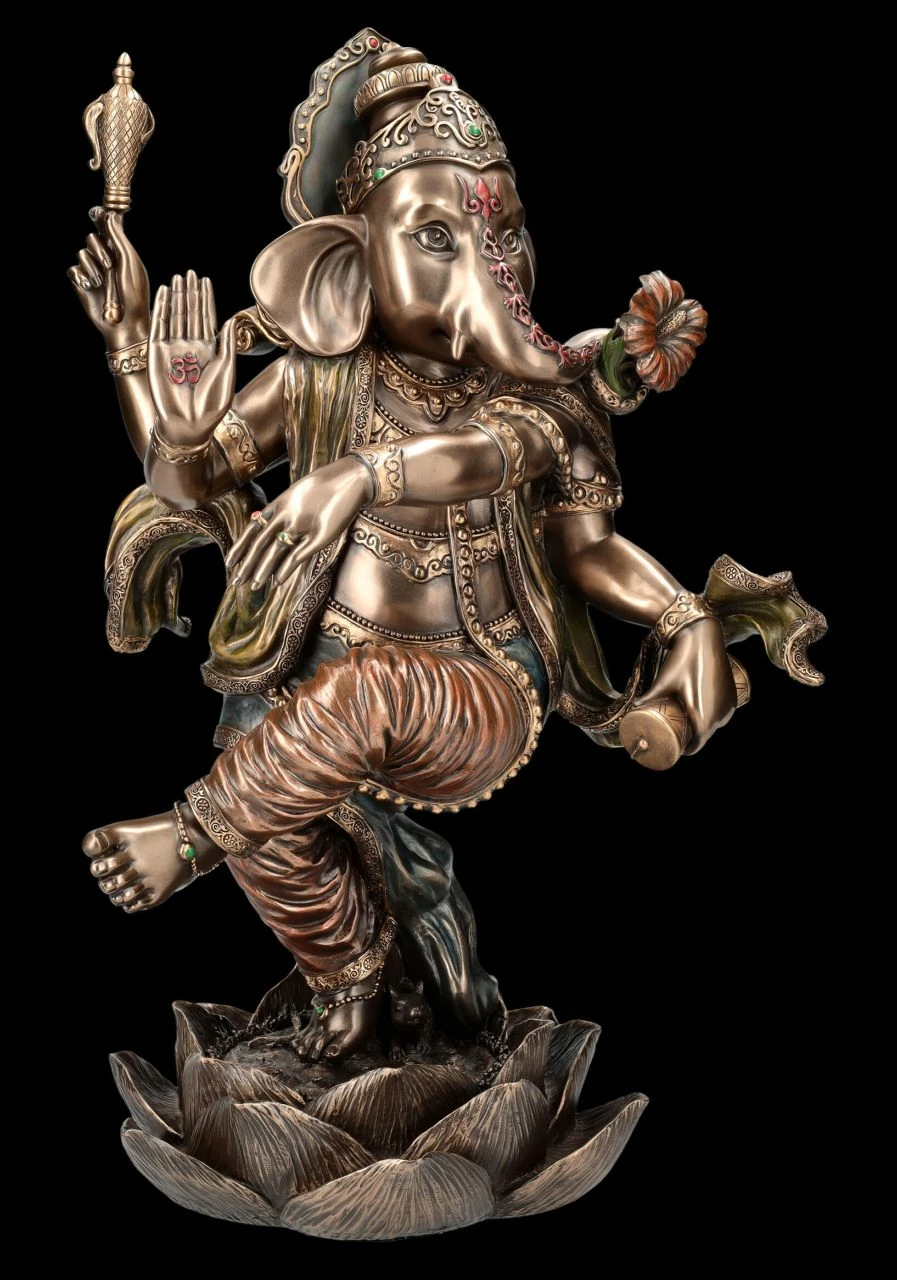 Ganesha Figur XL - Hinduistischer Gott Tanzend 4 Ganesha Figur XL - Hinduistischer Gott Tanzend – Bild 2