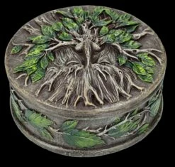 Schatulle Rund - Greenman -FIGUREN Verkäufe FS25893 Schatulle rund Greenman 6 1280x1280