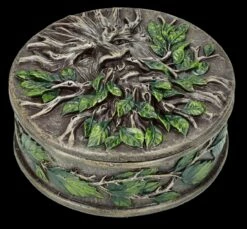 Schatulle Rund - Greenman -FIGUREN Verkäufe FS25893 Schatulle rund Greenman 9 1280x1280
