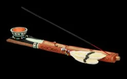 Räucherstäbchenhalter Indianer - Friedenspfeife