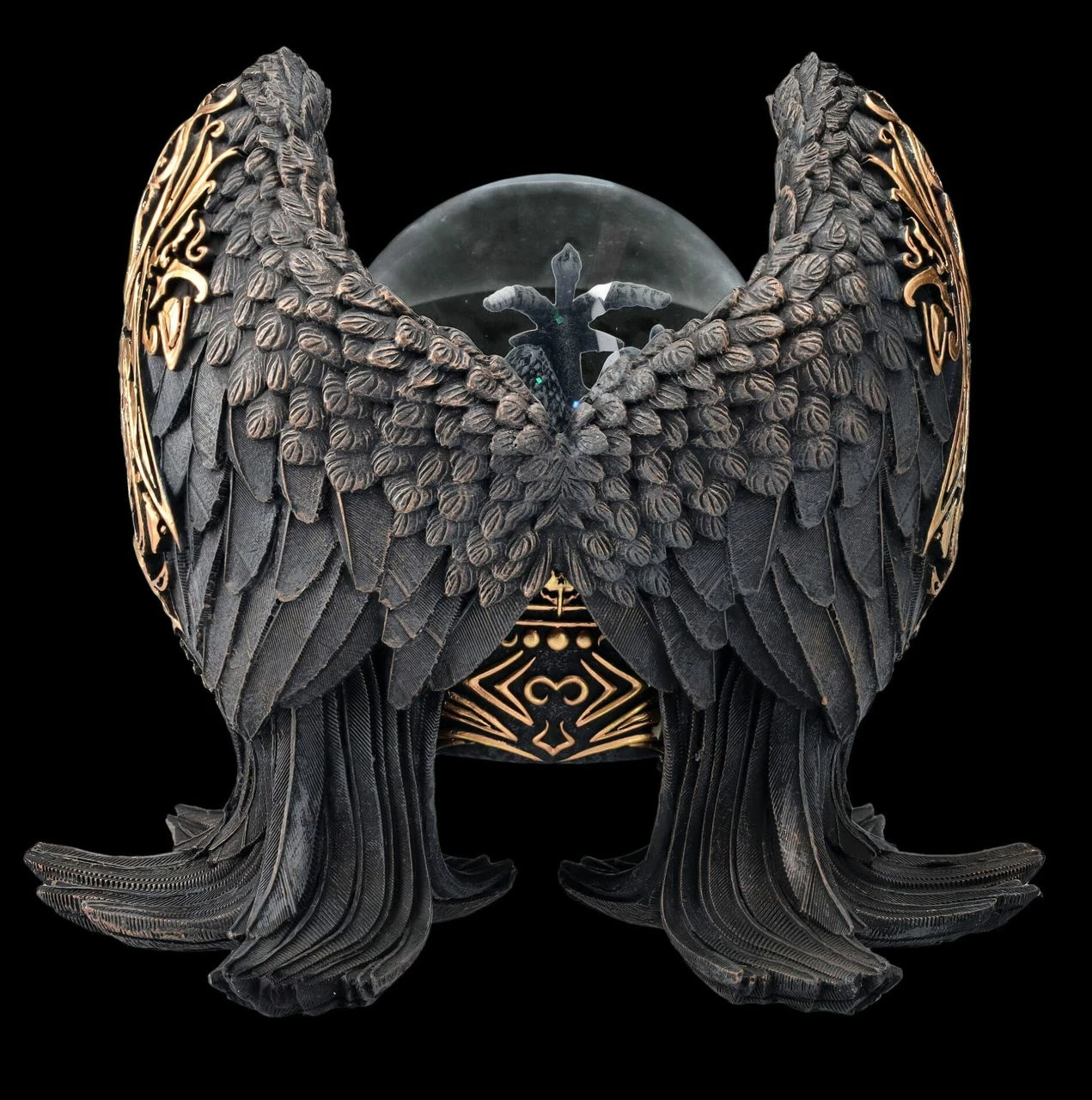 NEMESIS NOW Schneekugel - Baphomet Antiquity Mit Flügeln 9 NEMESIS NOW Schneekugel - Baphomet Antiquity Mit Flügeln – Bild 7