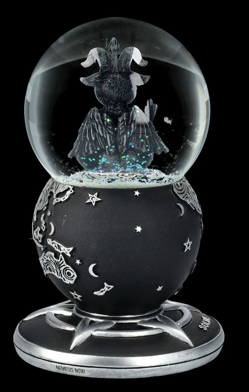 NEMESIS NOW Schneekugel Baphomet - Baphoboo 8 NEMESIS NOW Schneekugel Baphomet - Baphoboo – Bild 6