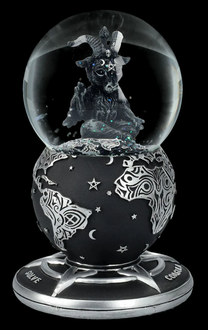 NEMESIS NOW Schneekugel Baphomet - Baphoboo 6 NEMESIS NOW Schneekugel Baphomet - Baphoboo – Bild 4