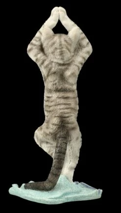 Katzen Figur Beim Yoga - Baumstellung 13 Katzen Figur Beim Yoga - Baumstellung -FIGUREN Verkäufe FS26068 Katzen Figur beim Yoga Baumstellung 6 1280x1280
