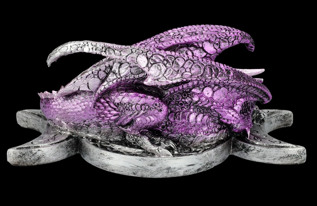 Drachenfigur - Dreifach-Mond Wächter Groß 7 Drachenfigur - Dreifach-Mond Wächter Groß – Bild 5