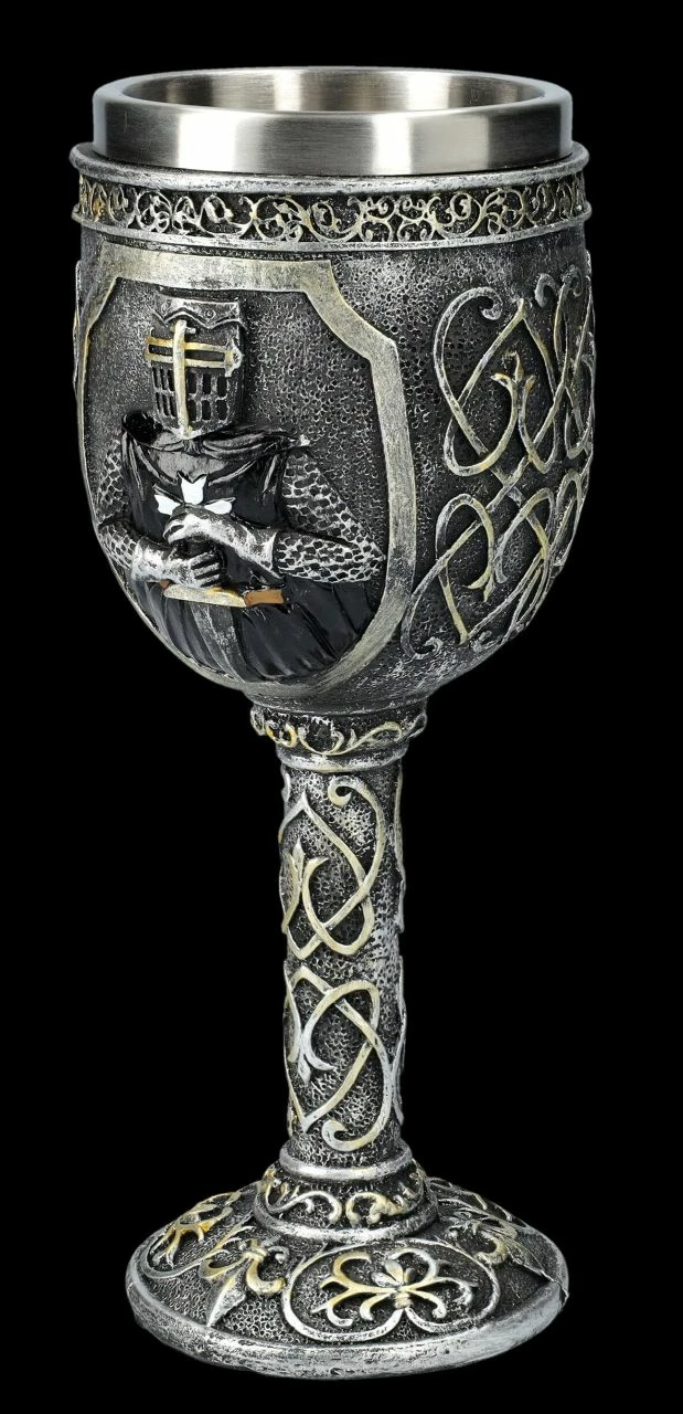 Kelch Kreuzritter - Schwarzer Ritter Mit Schwert 8 Kelch Kreuzritter - Schwarzer Ritter Mit Schwert – Bild 6