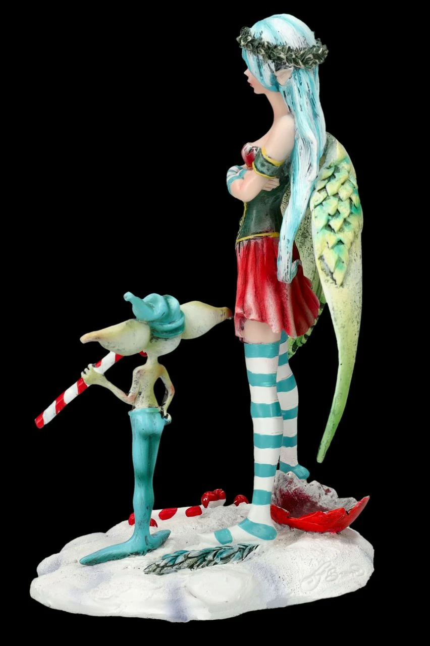 Elfen Figur Mit Weihnachts-Kobold - The Naughty List 6 Elfen Figur Mit Weihnachts-Kobold - The Naughty List – Bild 4