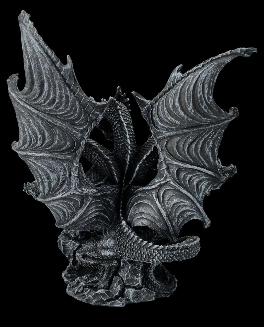 Drachenfigur Fünfköpfig - Dark Hydra 7 Drachenfigur Fünfköpfig - Dark Hydra – Bild 5