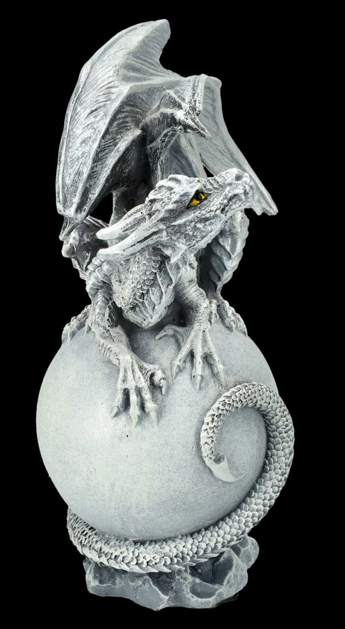 Drachenfigur Auf Mond - Luna Dragon 8 Drachenfigur Auf Mond - Luna Dragon – Bild 6