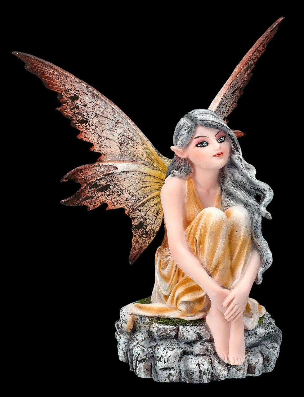 Elfenfigur - Liora Sitzend 3 Elfenfigur - Liora Sitzend