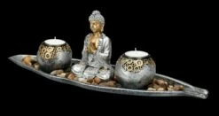 Buddha Figur - 2er Teelichthalter Deko Set 16 Buddha Figur - 2er Teelichthalter Deko Set -FIGUREN Verkäufe FS26336 Buddha Figur 2er Teelichthalter Set 2 1280x1280