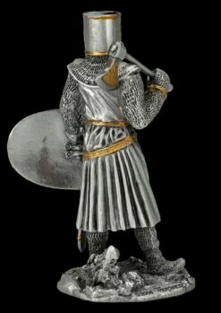 Zinnfigur - Kreuzritter Mit Axt Und Schild -FIGUREN Verkäufe FS26392 Kreuzritter mit Axt und Schild 6 1280x1280