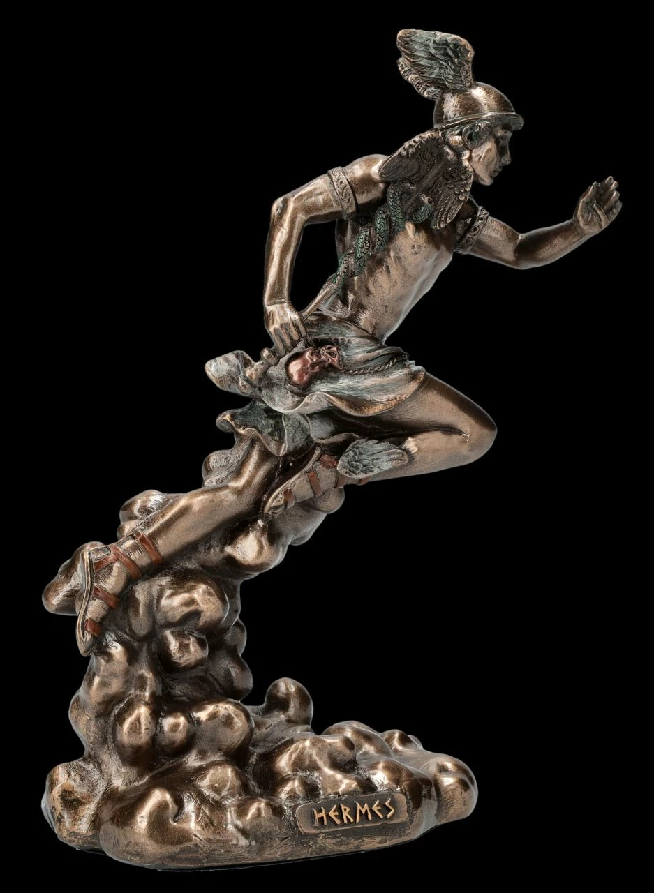 Hermes Figur - Griechischer Götterbote 8 Hermes Figur - Griechischer Götterbote – Bild 6