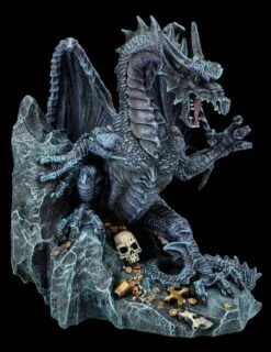 Drachen Figur Buchstütze - Fafnir Bewacht Schatz -FIGUREN Verkäufe FS26427 Drachen figur Buchst tze Fafnir bewacht Schatz 2 1280x1280