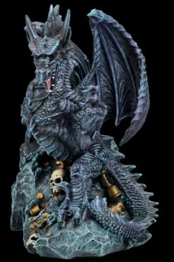 Drachen Figur Buchstütze - Fafnir Bewacht Schatz -FIGUREN Verkäufe FS26427 Drachen figur Buchst tze Fafnir bewacht Schatz 4 1280x1280