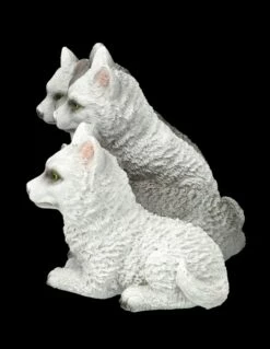 Wolf Figur - Fünf Niedliche Polarwolf-Welpen 11 Wolf Figur - Fünf Niedliche Polarwolf-Welpen -FIGUREN Verkäufe FS26448 Wolf Figur F nf niedliche Polarwolf Welpen 4 1280x1280