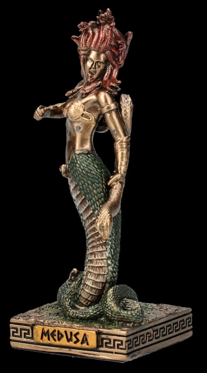 Medusa Figur Klein - Gorgonin 5 Medusa Figur Klein - Gorgonin – Bild 3