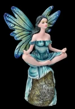 Elfen Figur Meditiert Auf Stein 11 Elfen Figur Meditiert Auf Stein -FIGUREN Verkäufe FS26525 Elfen Figur meditiert auf Stein Yoga 9 1280x1280