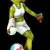 Lustige Frosch Figur - Fußballerin -FIGUREN Verkäufe FS26545 Lustige Frosch Figur Fussballerin 9 1280x1280