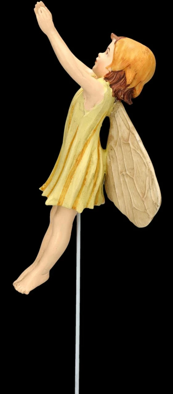 Elfen Figur Zum Stecken - Haselnuss Fee 7 Elfen Figur Zum Stecken - Haselnuss Fee – Bild 5