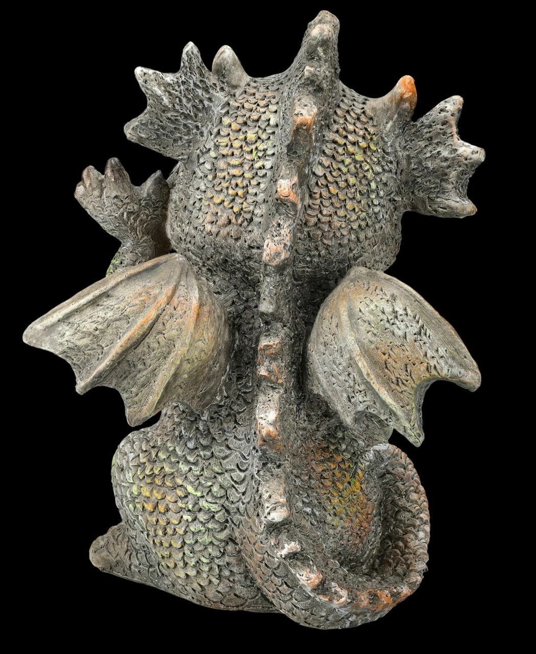 Gartenfigur - Winkender Drache 6 Gartenfigur - Winkender Drache – Bild 4