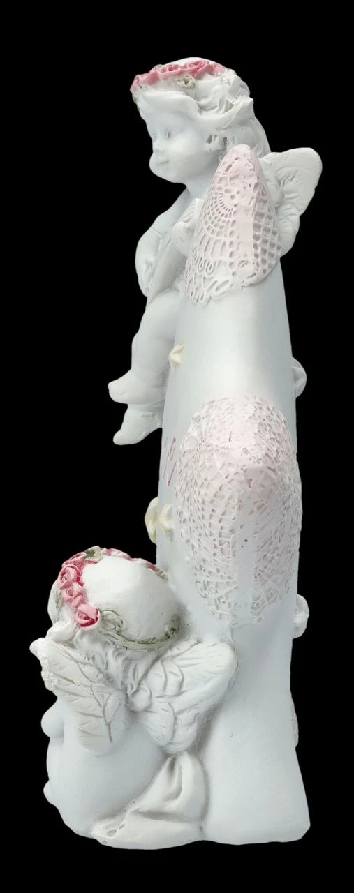 Engel Figur - Putten Mit Stern "Love" 5 Engel Figur - Putten Mit Stern "Love" – Bild 3