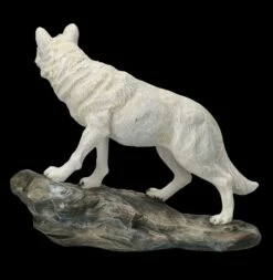 Wolf Figur Weiß - Der Beobachter -FIGUREN Verkäufe FS26636 Wolf Figur weiss der Beobachter 6 1280x1280