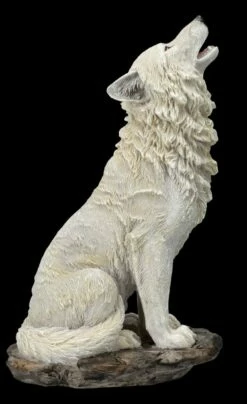 Wolf Figur Weiß - Ruf Des Rudelführers