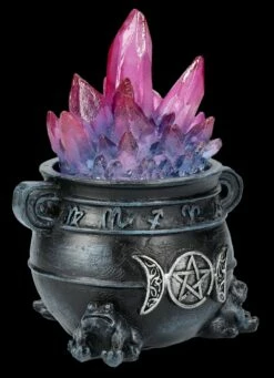 Hexenkessel Deko Mit Kristallen -FIGUREN Verkäufe FS26670 Hexenkessel deko mit Kristallen 9 1280x1280